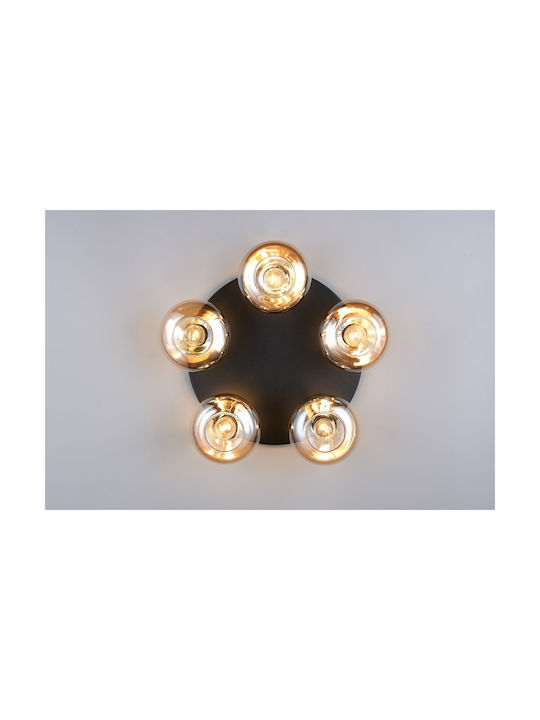 Trio Lighting Ceiling Mount Light Honey