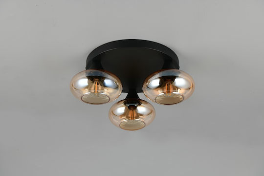 Trio Lighting Plafonieră de Tavan Galben Miere