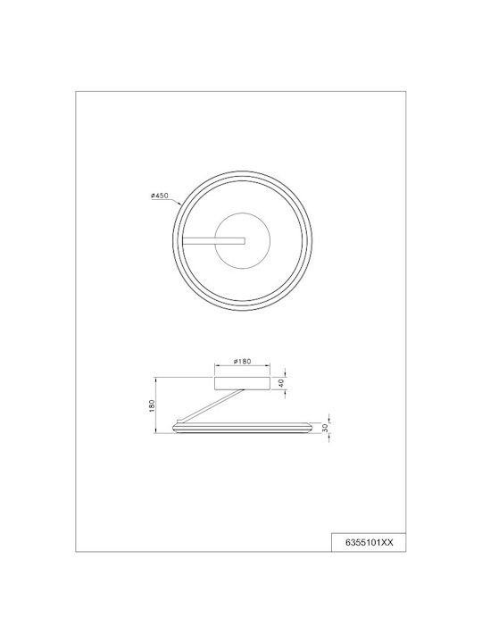 Trio Lighting Amador Πλαφονιέρα Trio Lighting Amador Πλαφονιέρα