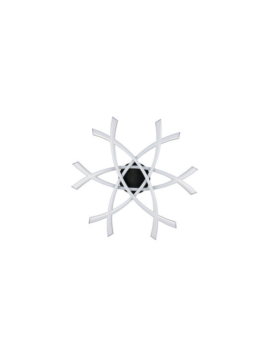 Trio Lighting Ceiling Mount Light Black with Integrated LED