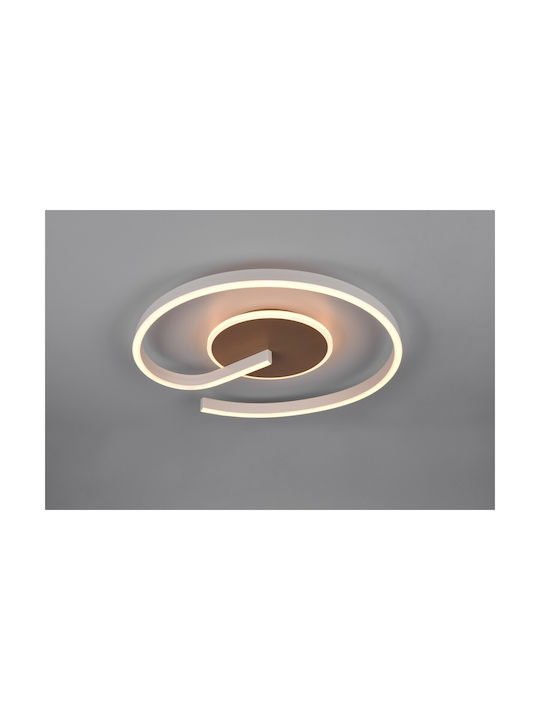 Trio Lighting Πλαφονιέρα Οροφής Καφέ