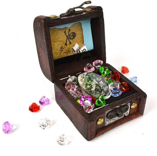 679175 Den Goda Fen Piraten Schatztruhe Diamanten 37 Stück 8cm