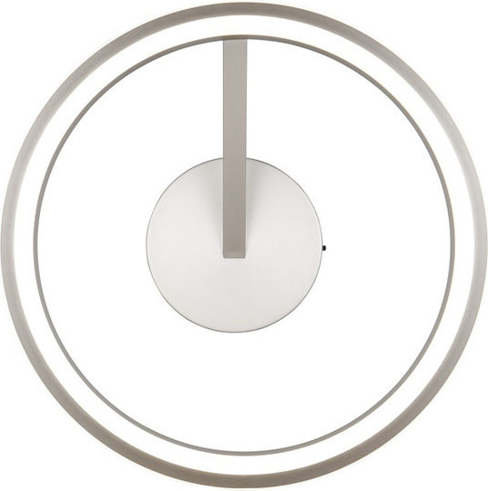 Trio Lighting Amador Πλαφονιέρα Οροφής Ασημί
