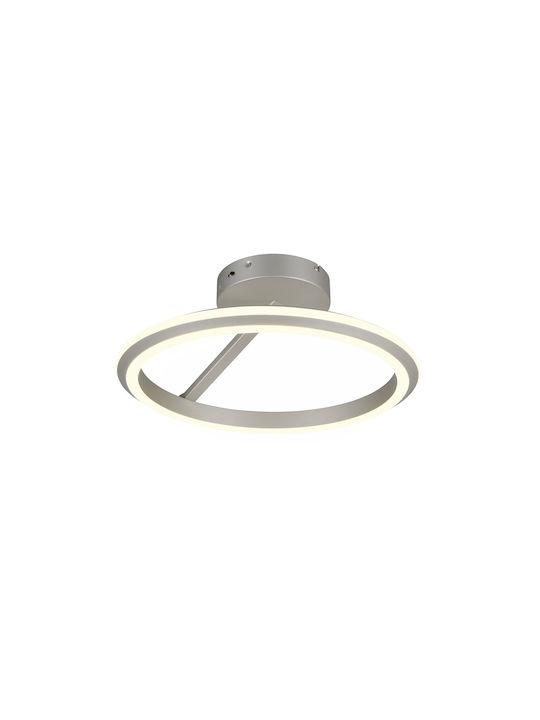 Trio Lighting Amador Ceiling Mount Light Silver