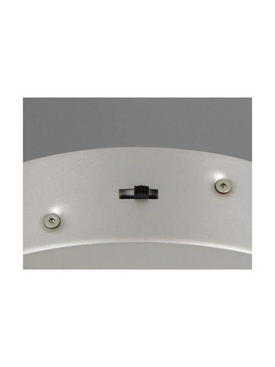 Trio Lighting Amador Ceiling Mount Light Silver