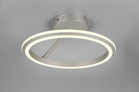 Trio Lighting Amador Πλαφονιέρα Οροφής Ασημί