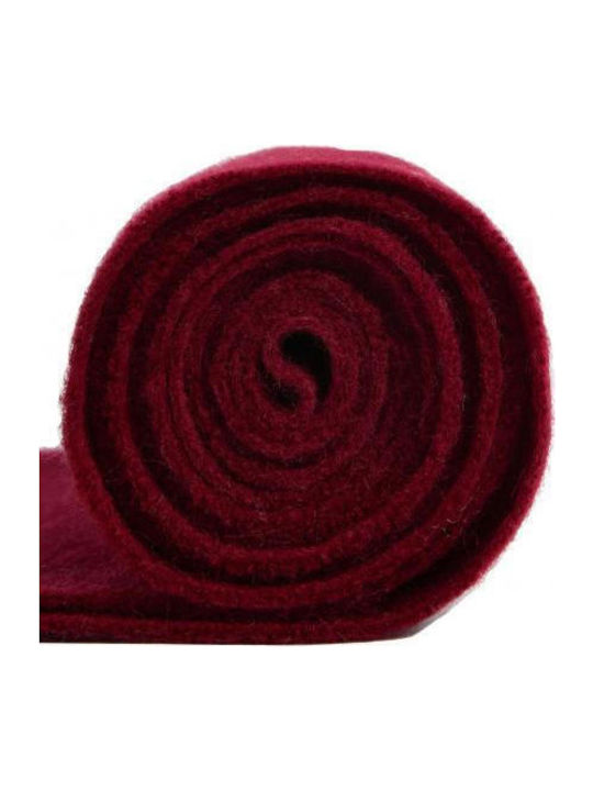 Lambswool Men's Scarf Red