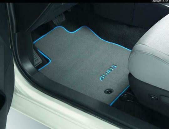 Toyota Γνήσια Υφασμάτινα Πατάκια Μοκέτες Σετ Auris 2012-2018 830g Οδηγού Συνοδηγού 2 Πίσω