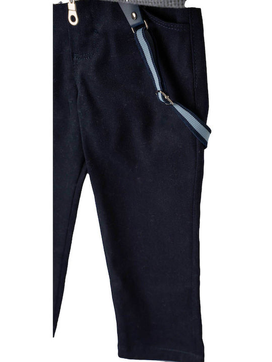 Kinder-Set mit Hose Winter 5Stück Blue
