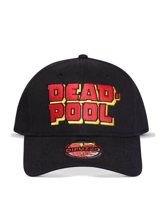 Deadpool Curved Bill Cap Big Letters One Color Deadpool Curved Bill Cap Big Letters One Color