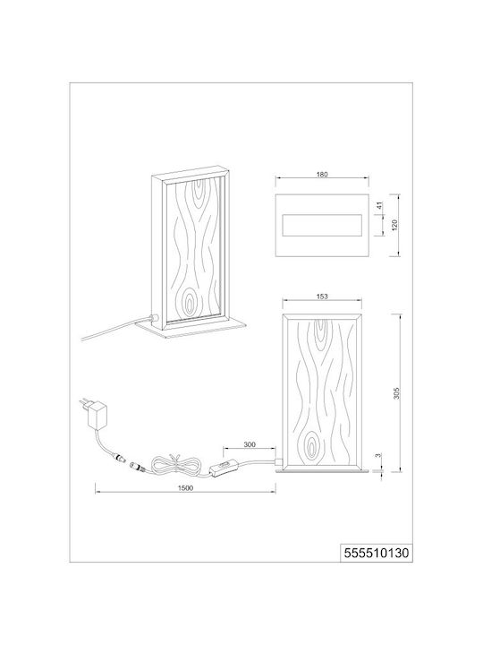 Trio Lighting Kalea Dekorative Lampe Beige