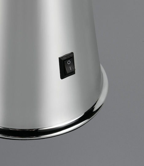 Trio Lighting Dekorative Lampe Lavalampe Silber