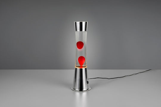 Trio Lighting Dekorative Lampe Lavalampe Silber