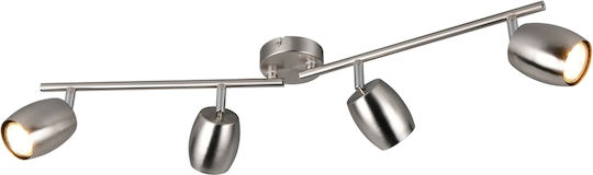 Trio Lighting Σποτ σε Ασημί Χρώμα