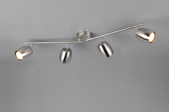 Trio Lighting Σποτ σε Ασημί Χρώμα