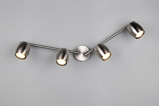 Trio Lighting Σποτ σε Ασημί Χρώμα