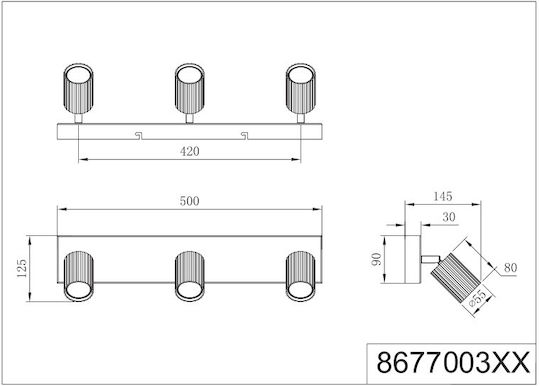 Trio Lighting 86770 Trio Lighting 86770