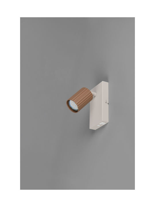 Trio Lighting Soka Σποτ σε Καφέ Χρώμα