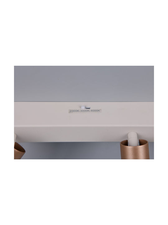 Trio Lighting Ambala Σποτ σε Καφέ Χρώμα