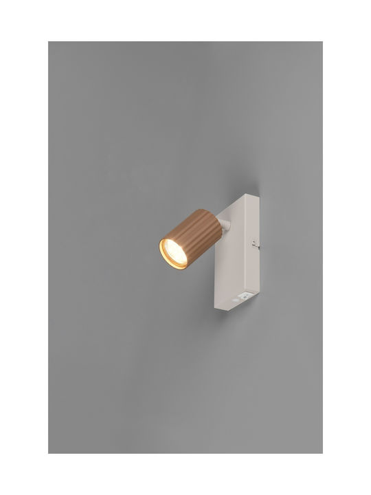 Trio Lighting Soka Σποτ σε Καφέ Χρώμα