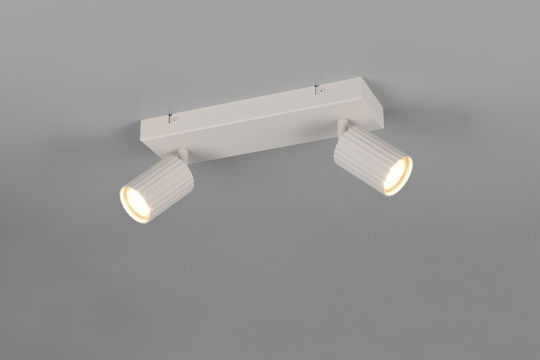 Trio Lighting Soka Σποτ σε Γκρι Χρώμα