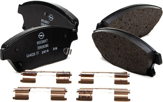 Brake Pads Front Opel Astra-j 16" Mokka-1680880380