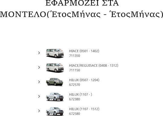 Toyota Genuin Filtru De Combustibil Pentru Mașini Hilux 05'-15' 23390yzza2