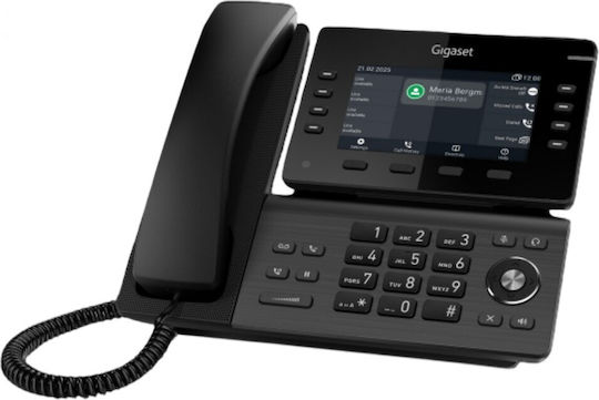 Gigaset Pro P820 Cu fir Telefon IP Negru