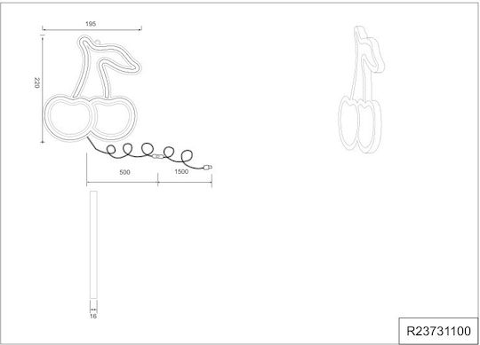 Trio Lighting Φωτιστικό Τοίχου Πολύχρωμο Trio Lighting Φωτιστικό Τοίχου Πολύχρωμο