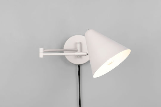 Trio Lighting Cosima Модерен Осветително тяло За стена Сив