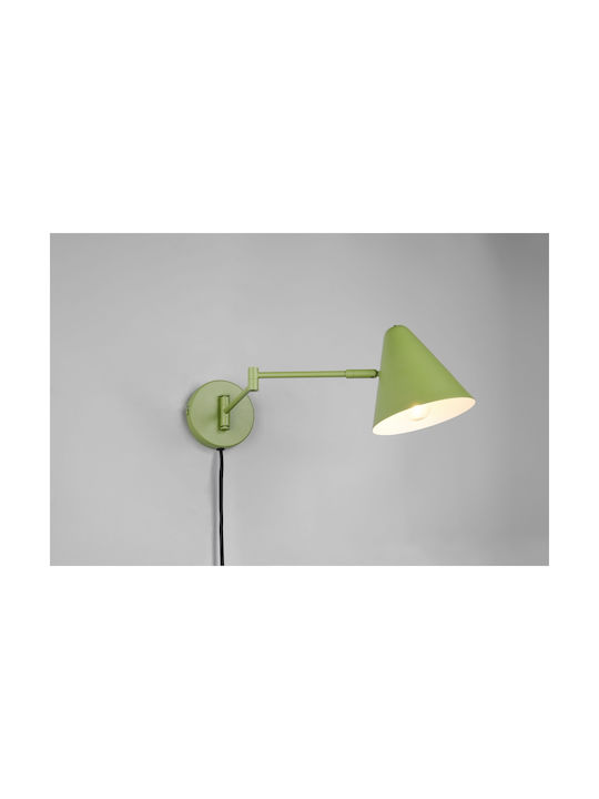 Trio Lighting Cosima Модерен Осветително тяло За стена Зелен