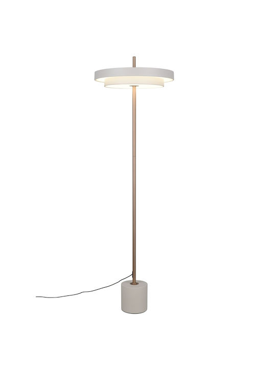 Trio Lighting Keaton LED Stehleuchte Gray