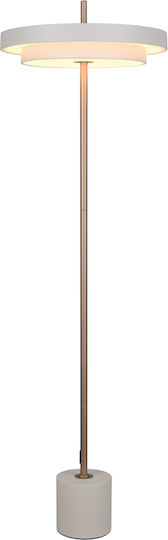 Trio Lighting Keaton LED Floor Lamp Gray