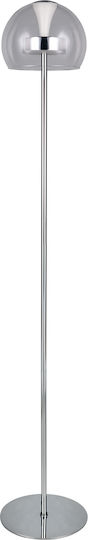 Trio Lighting Flynt Floor Lamp Silver