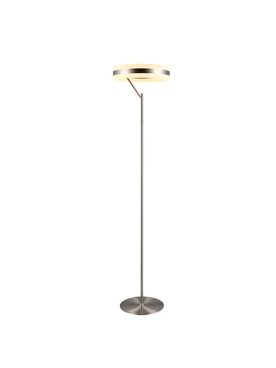 Trio Lighting Dios Lampa de podea LED Argintiu
