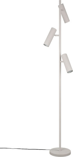 Trio Lighting Soka Floor Lamp Gray