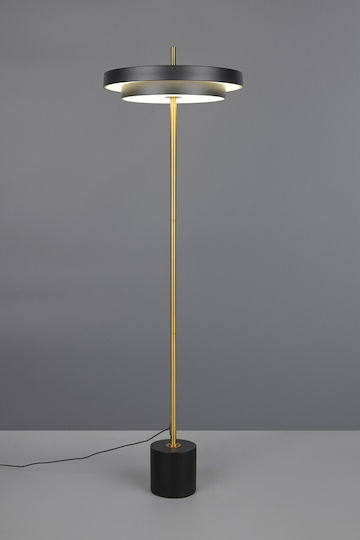Trio Lighting Keaton Φωτιστικό Δαπέδου Μαύρο
