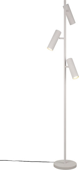 Trio Lighting Soka Floor Lamp Gray