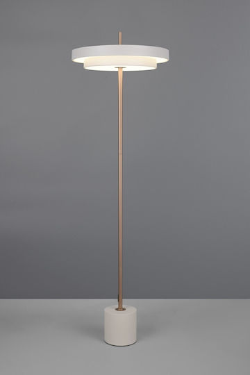Trio Lighting Keaton LED Floor Lamp Gray