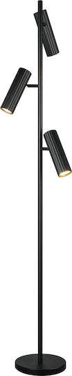 Trio Lighting Soka Подова Лампа Черен
