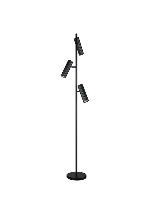 Trio Lighting Soka Lampa de podea Negru