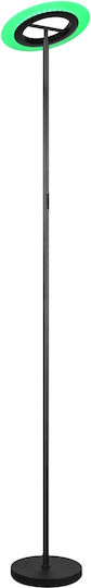 Trio Lighting LED Floor Lamp with Cool White Light Black