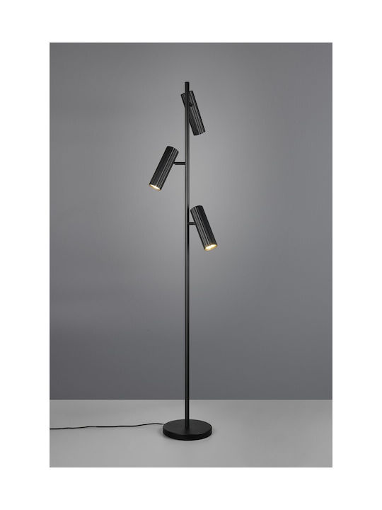 Trio Lighting Soka Lampa de podea Negru