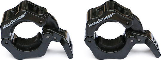 MegaFitness Lock-Jaw Collar Set for Dumbbells/Barbells Ø50mm 2pcs