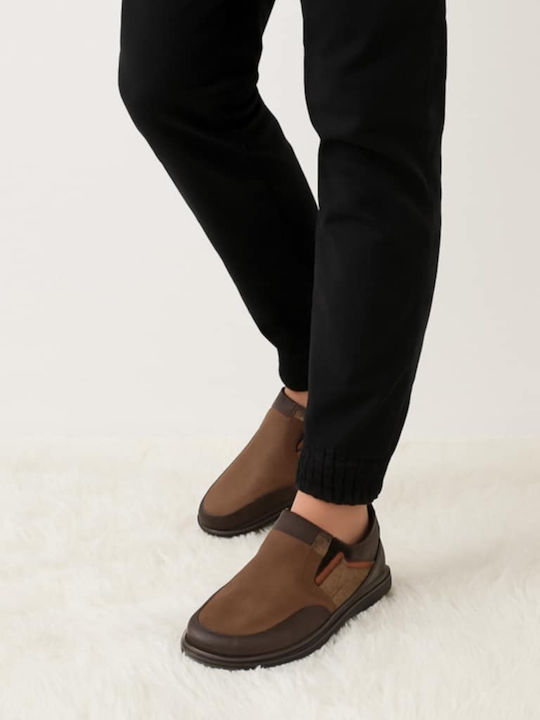 Herren Slip-Ons Braun