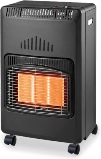 Керамична Индор Газови Отоплители 4200W Черен 40x35x70см