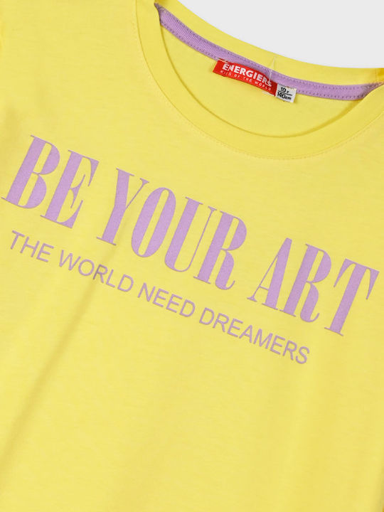 Kinder-Set mit Shorts Sommer 2Stück Flieder Be Your Art