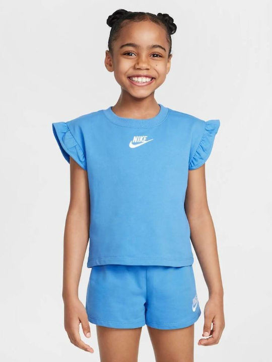 Nike Kinderbekleidungssets mit Shorts Blau 2 Stück