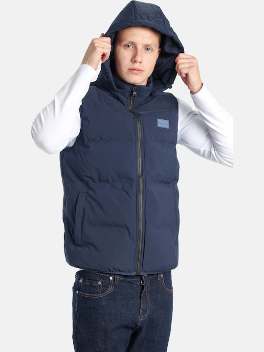 Ärmellos Jacke Puffer Navy