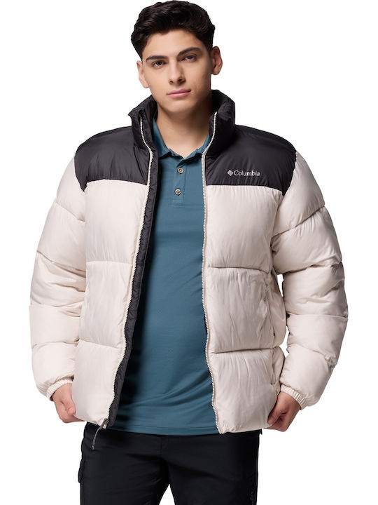 Puffect Iii Jacket Beige/black